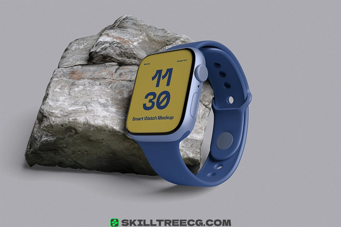 图片[3]-Smart Watch Mockup（330573）-技能树